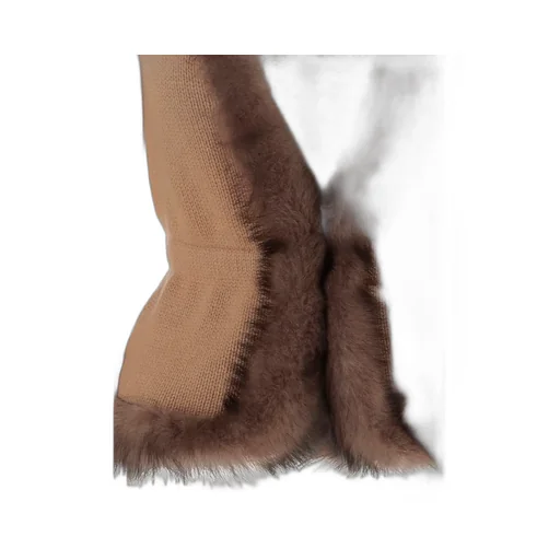 Valentino Faux-Fur Trimmed Jacket