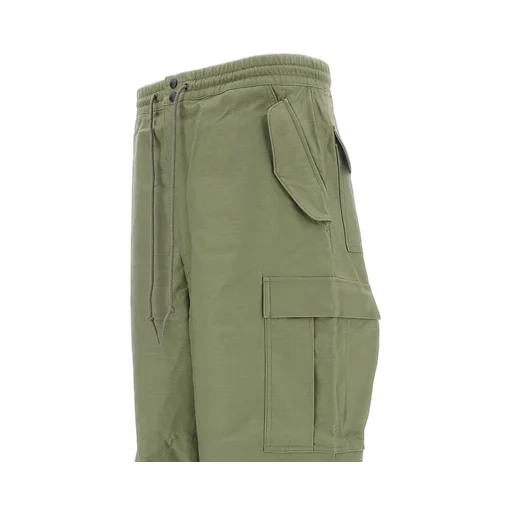 Drawstring Cargo Casual Pants