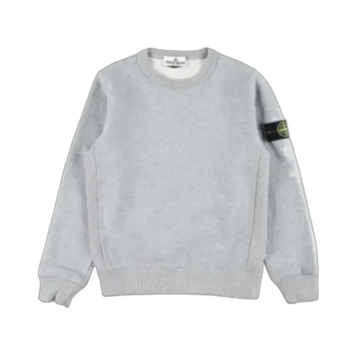 Stone Island Junior Logo Patch Sweatshirt