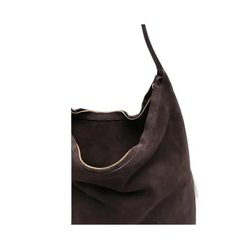 Zippered Shoulder Bag