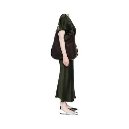 Zippered Shoulder Bag