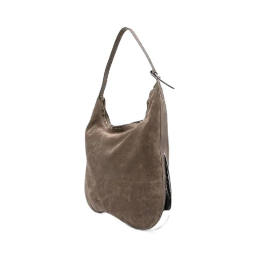 Zippered Shoulder Bag