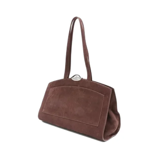 Zippered Shoulder Bag