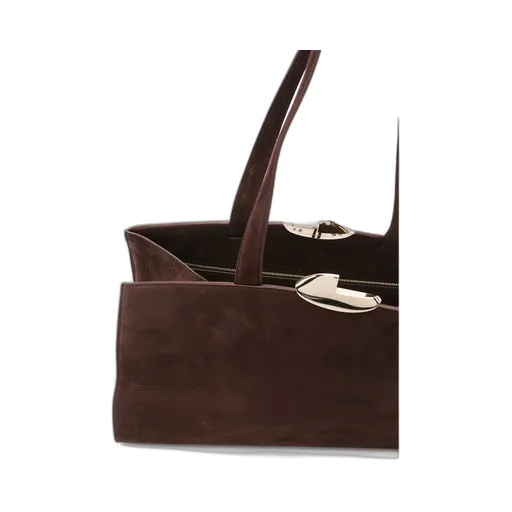 Zippered Shoulder Bag