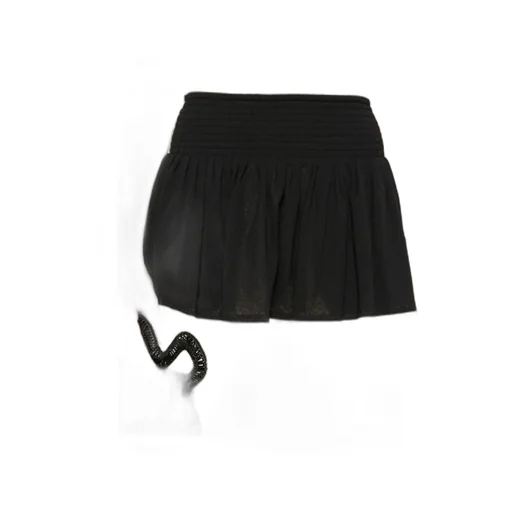 Two-Tone Midi Skirt