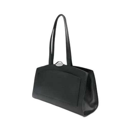 Arched Top Handle Shoulder Bag