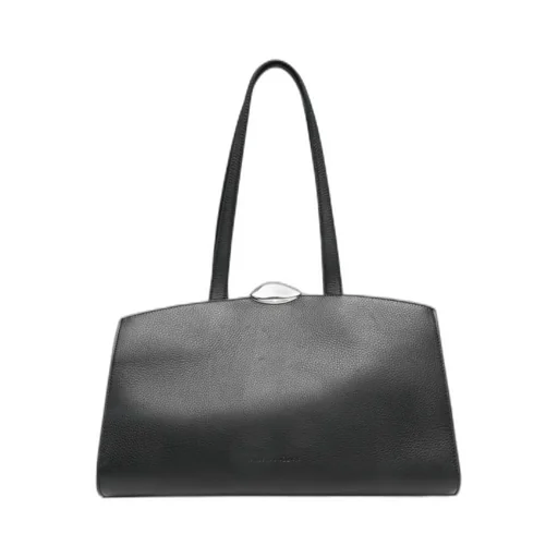 Arched Top Handle Shoulder Bag