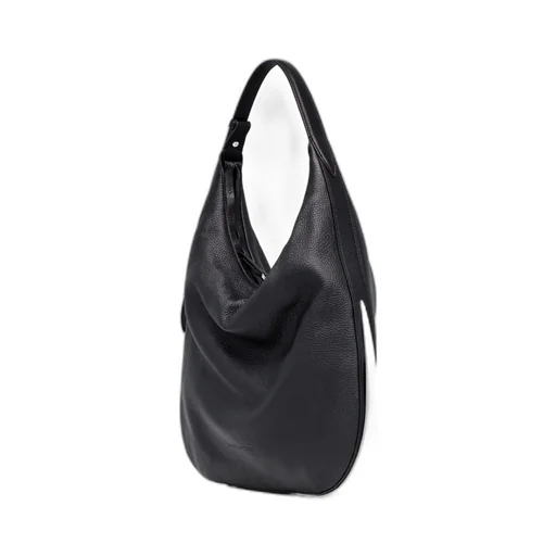 Logo Embossed Shoulder Bag