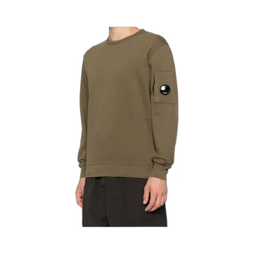 C.P. Company Lens Detailed Crewneck Sweatshirt