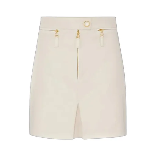 Zip Mini Skirt