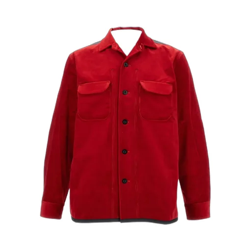 Button-Down Long-Sleeved Shirt