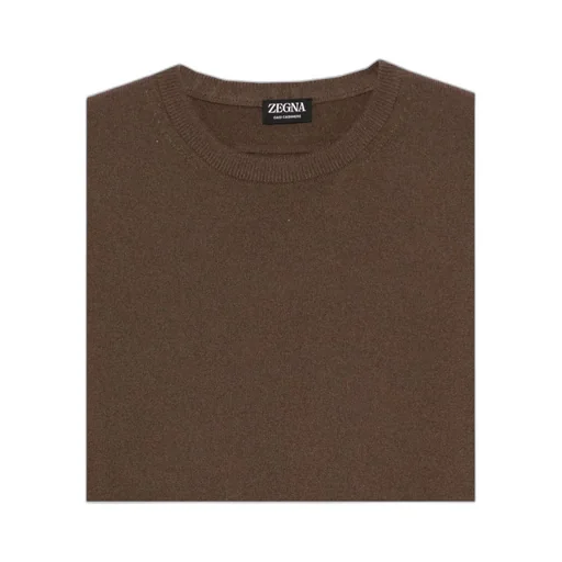 Round-Neck Long-Sleeve Sweater