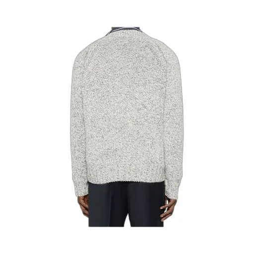 Speckled V-Neck Sweater