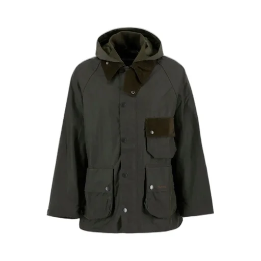 Barbour Straight Hem Hooded Jacket