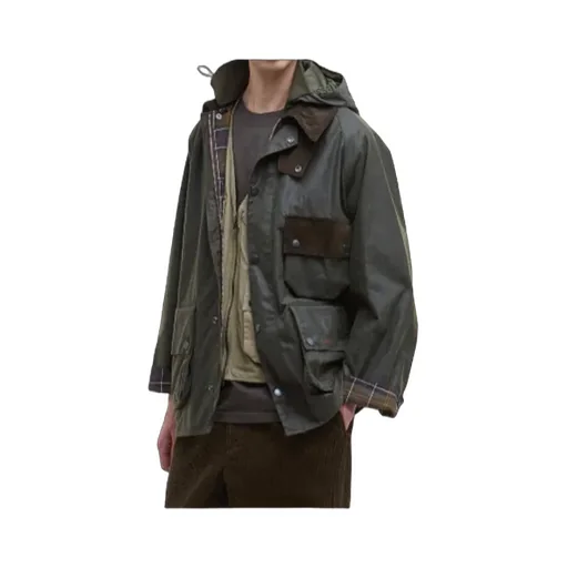 Barbour Straight Hem Hooded Jacket