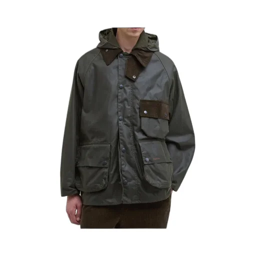 Barbour Straight Hem Hooded Jacket
