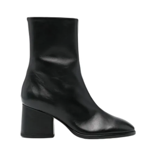 Zippered Ankle Boots
