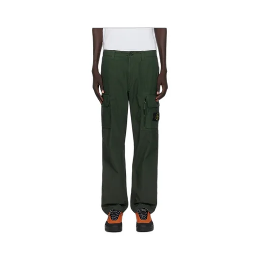 Logo-Patch Cargo Trousers