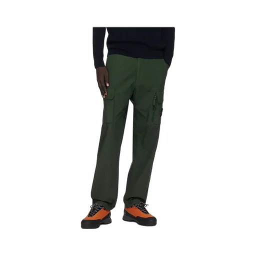 Logo-Patch Cargo Trousers