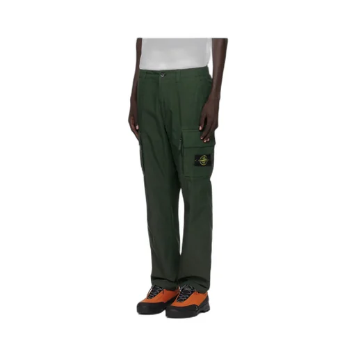 Logo-Patch Cargo Trousers