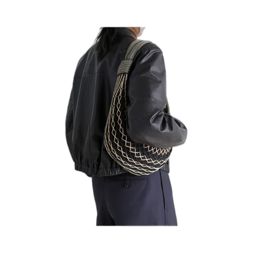 Lemaire Fortune Croissant Drawstring Shoulder Bag