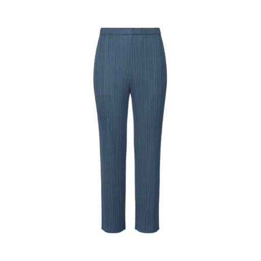 Pleated Straight Trousers
