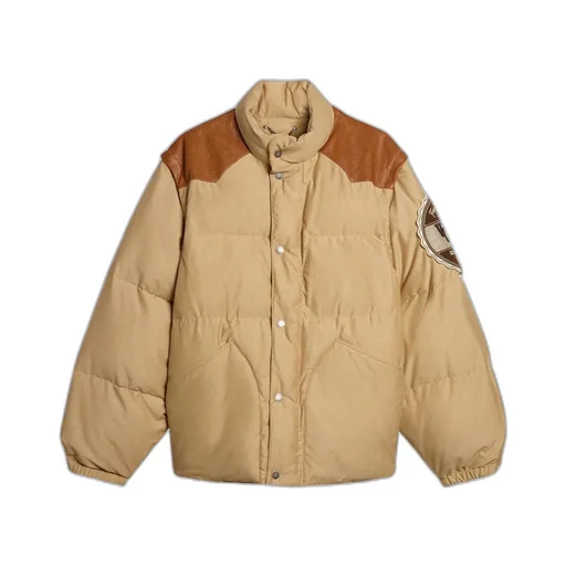 Golden Goose Deluxe Brand Detachable Sleeve Padded Bomber Jacket