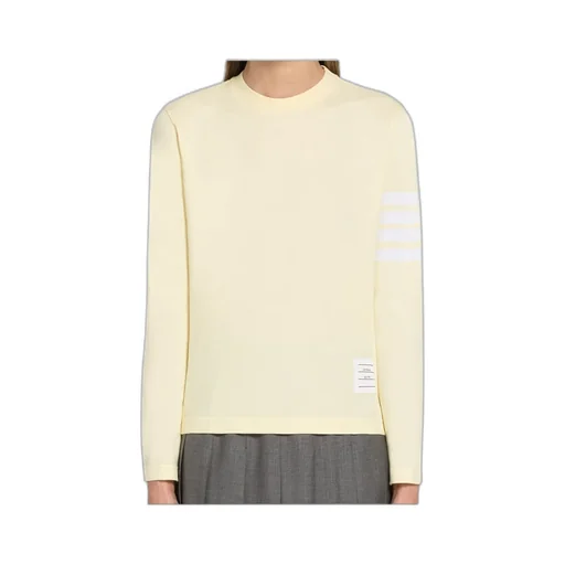Round Neck Long-Sleeved T-Shirt