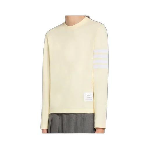 Round Neck Long-Sleeved T-Shirt
