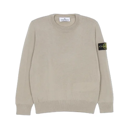 Long-Sleeved Crew Neck Sweater