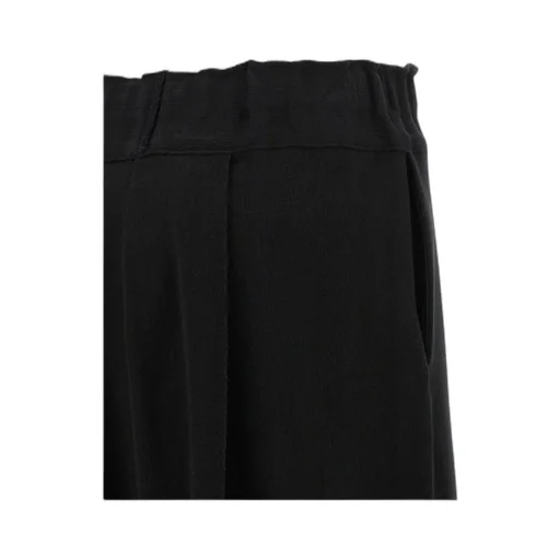 Issey Miyake Wide-Leg Cropped Trousers