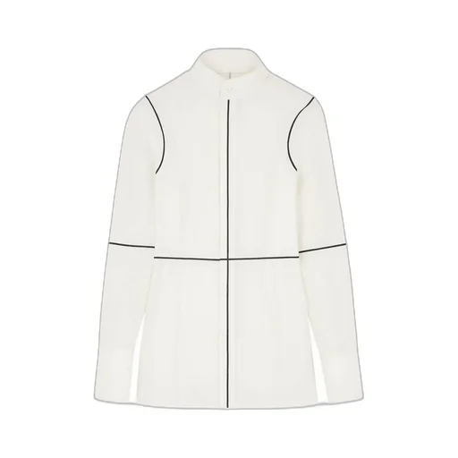 Mm6 Maison Margiela Panelled Long Sleeved Shirt