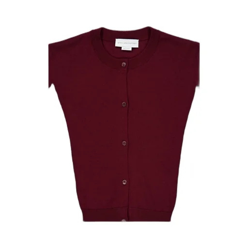 Colour-Block Wool Cardigan