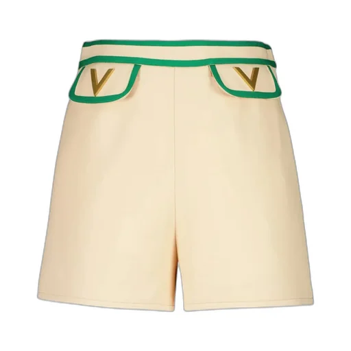 Valentino Logo Plaque Shorts