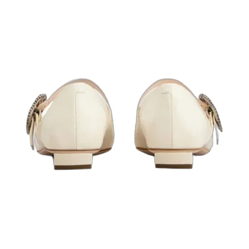 Belle Vivier Mary Janes In Leather