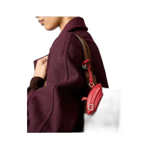 TrÈS Vivier Bag Charm In Leather