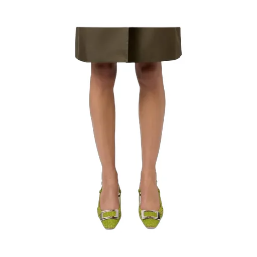 Belle Vivier Slingback Pumps In Leather