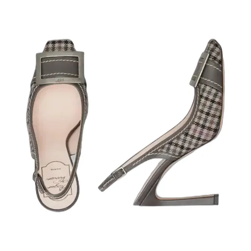 Trompette Slingback Pumps In Fabric
