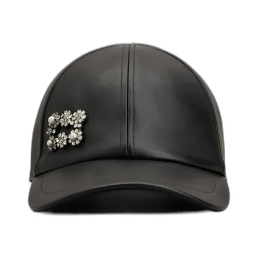 Efflorescence Leather Baseball Cap