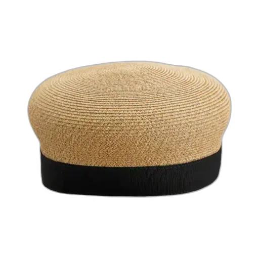 Broche Vivier Sailor Hat In Raffia