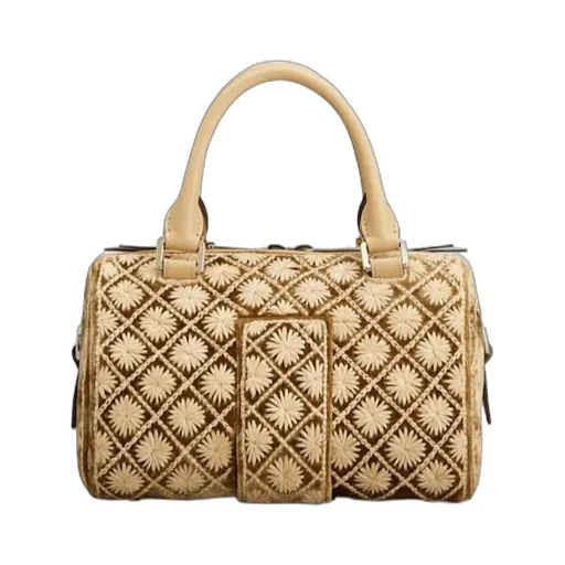 Belle Vivier Bag In Velvet