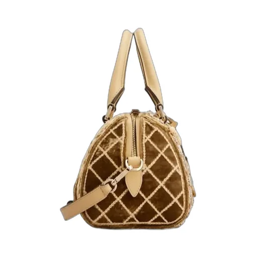 Belle Vivier Bag In Velvet