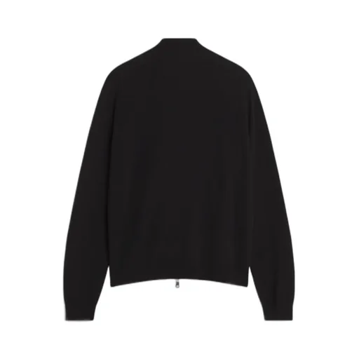 Maison Kitsuné Zip-Up Knitted Cardigan