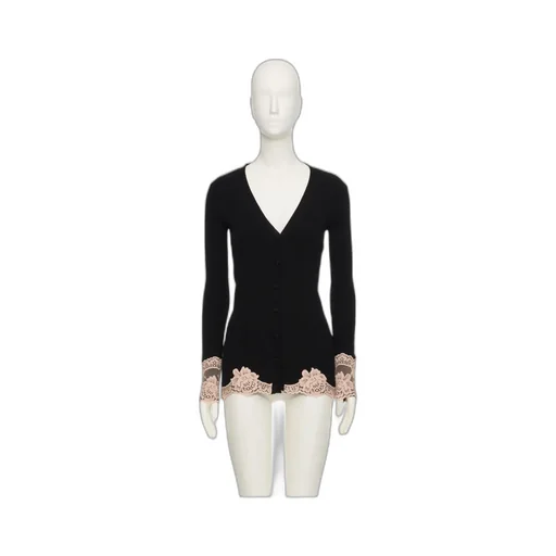 Lace Cashmere Cardigan