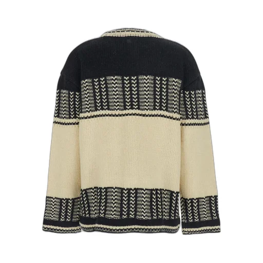Low Classic Intarsia Crewneck Sweater