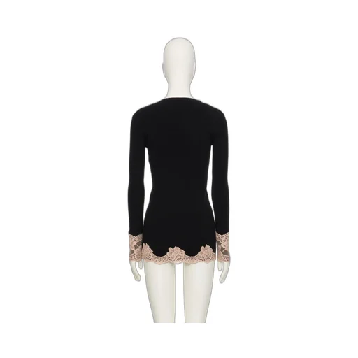 Lace Cashmere Cardigan