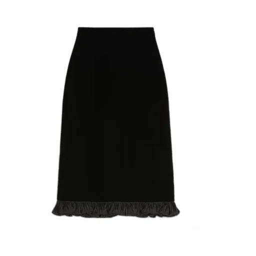 Sablé Velvet Skirt