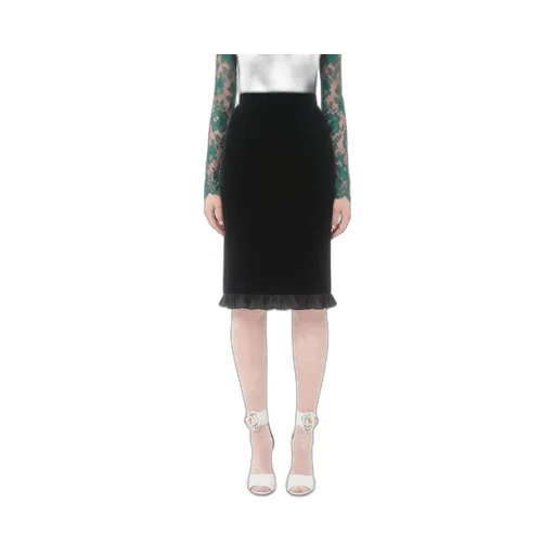 Sablé Velvet Skirt