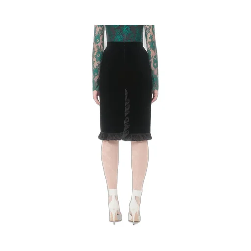 Sablé Velvet Skirt