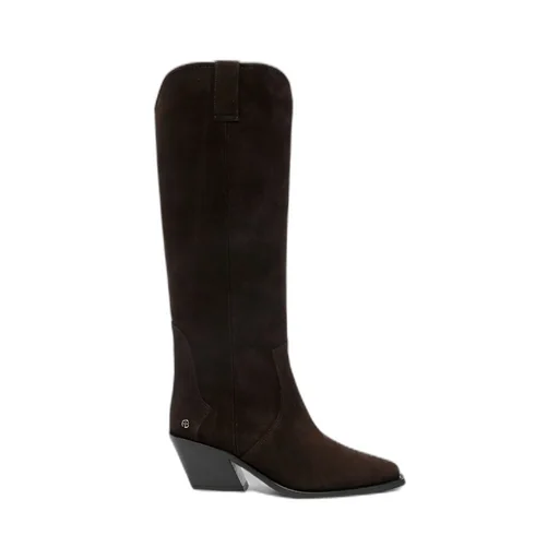 70Mm Tania Suede Knee-High Boots